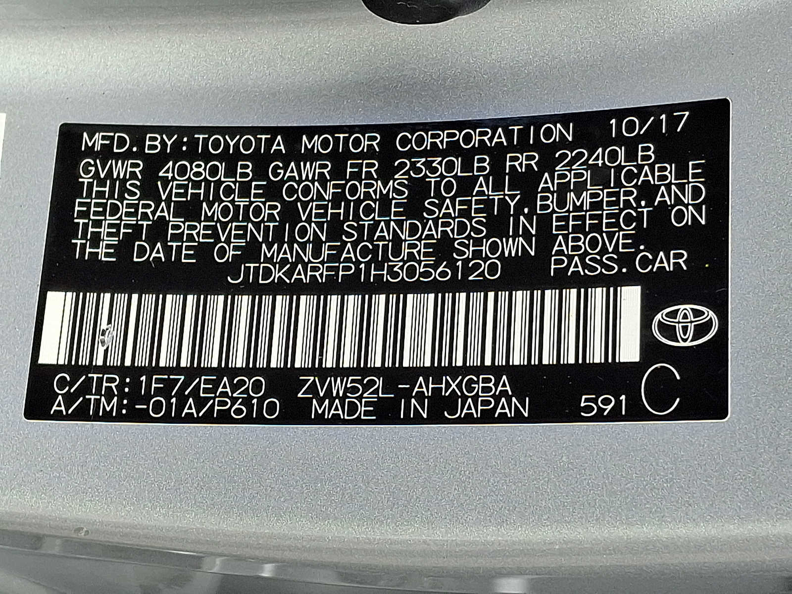 Thumbnail: 2017 Toyota Prius Prime - 25