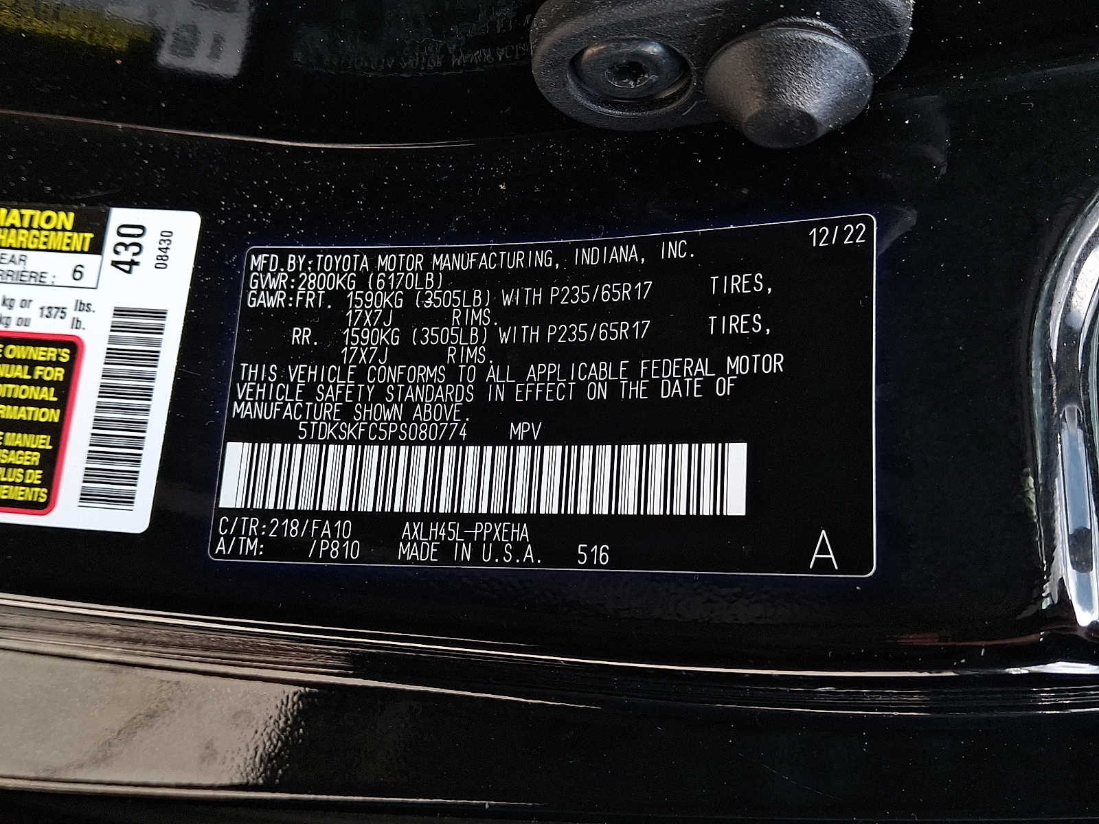 Thumbnail: 2023 Toyota Sienna - 25