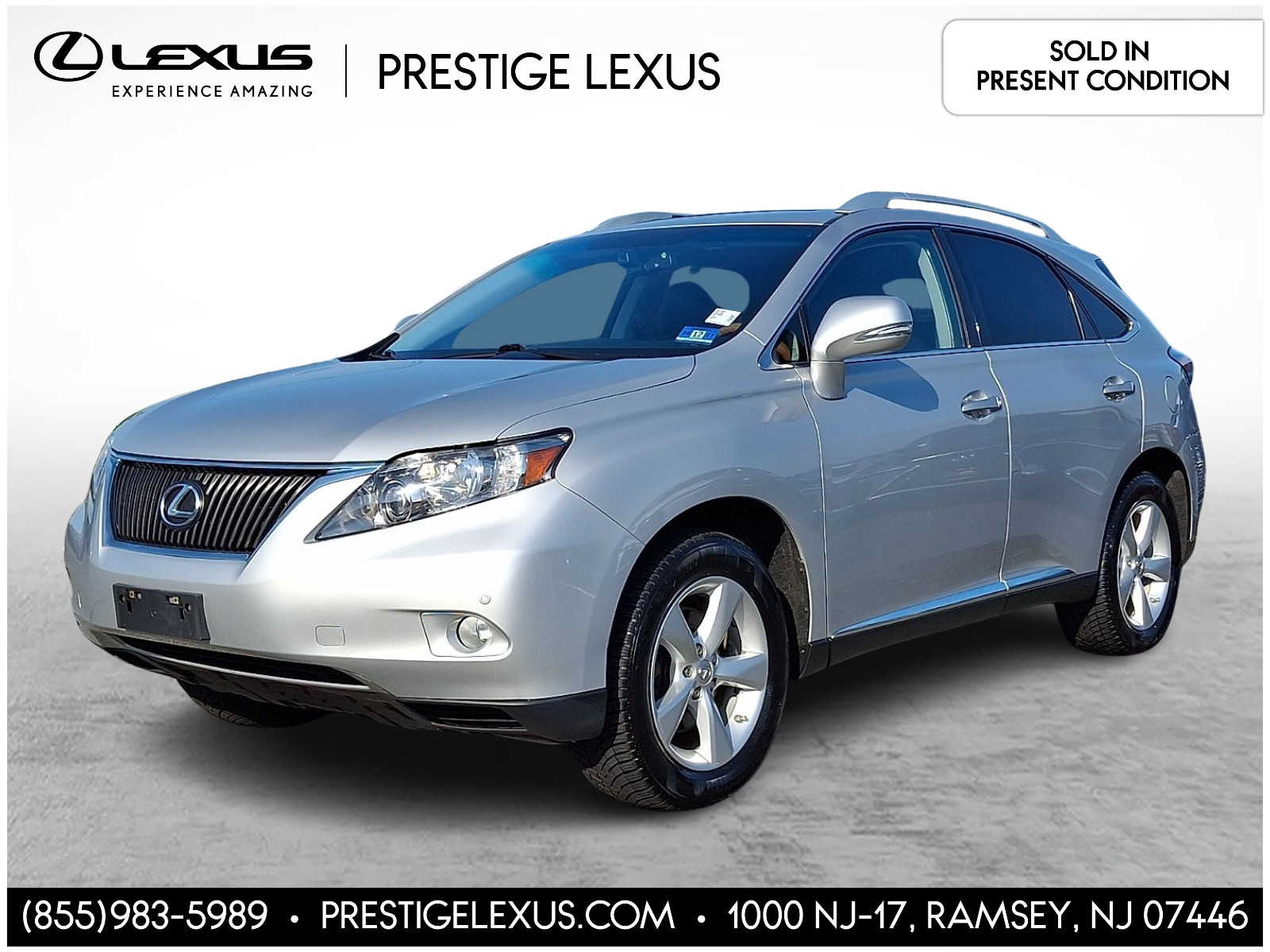 2011 Lexus RX 350 -
                  Ramsey, NJ