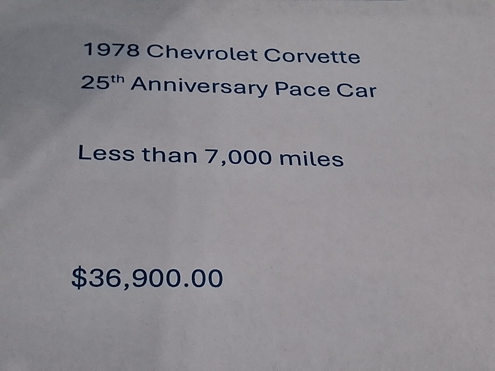 1978 Chevrolet Corvette  24