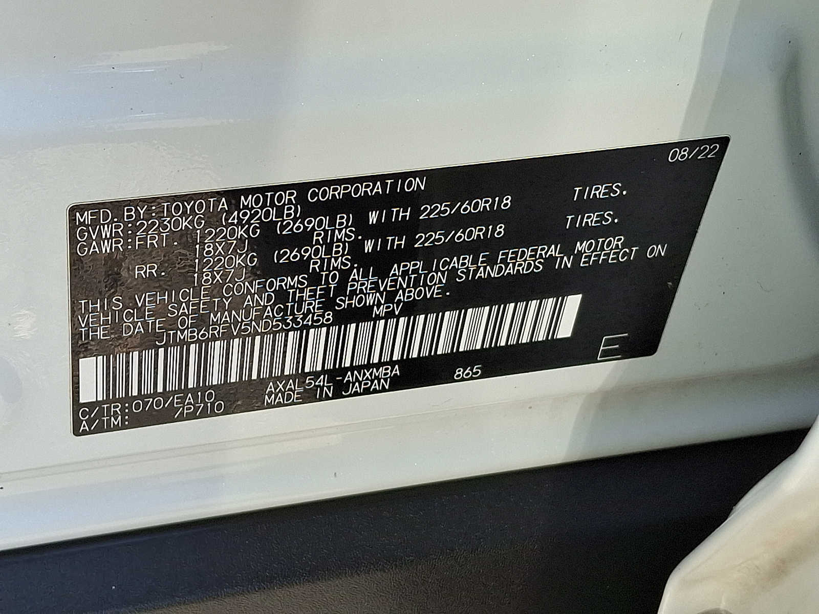 Thumbnail: 2022 Toyota RAV4 - 27