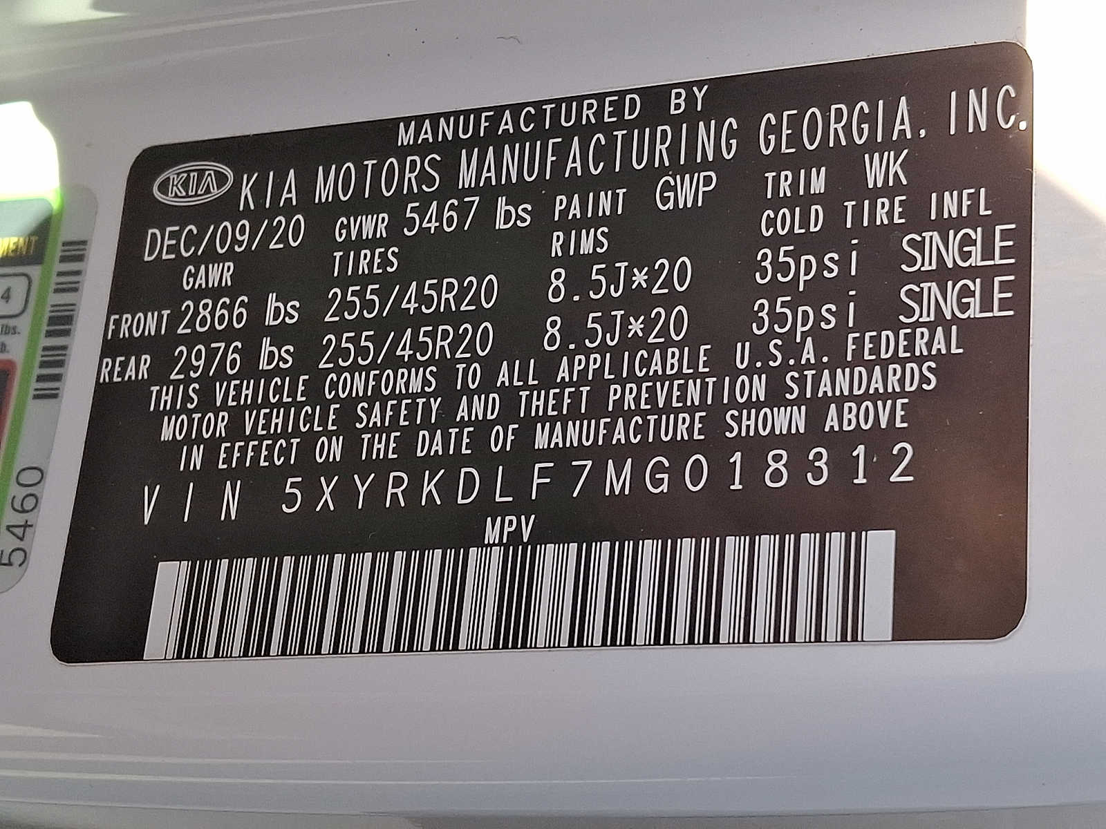 Thumbnail: 2021 Kia Sorento - 23