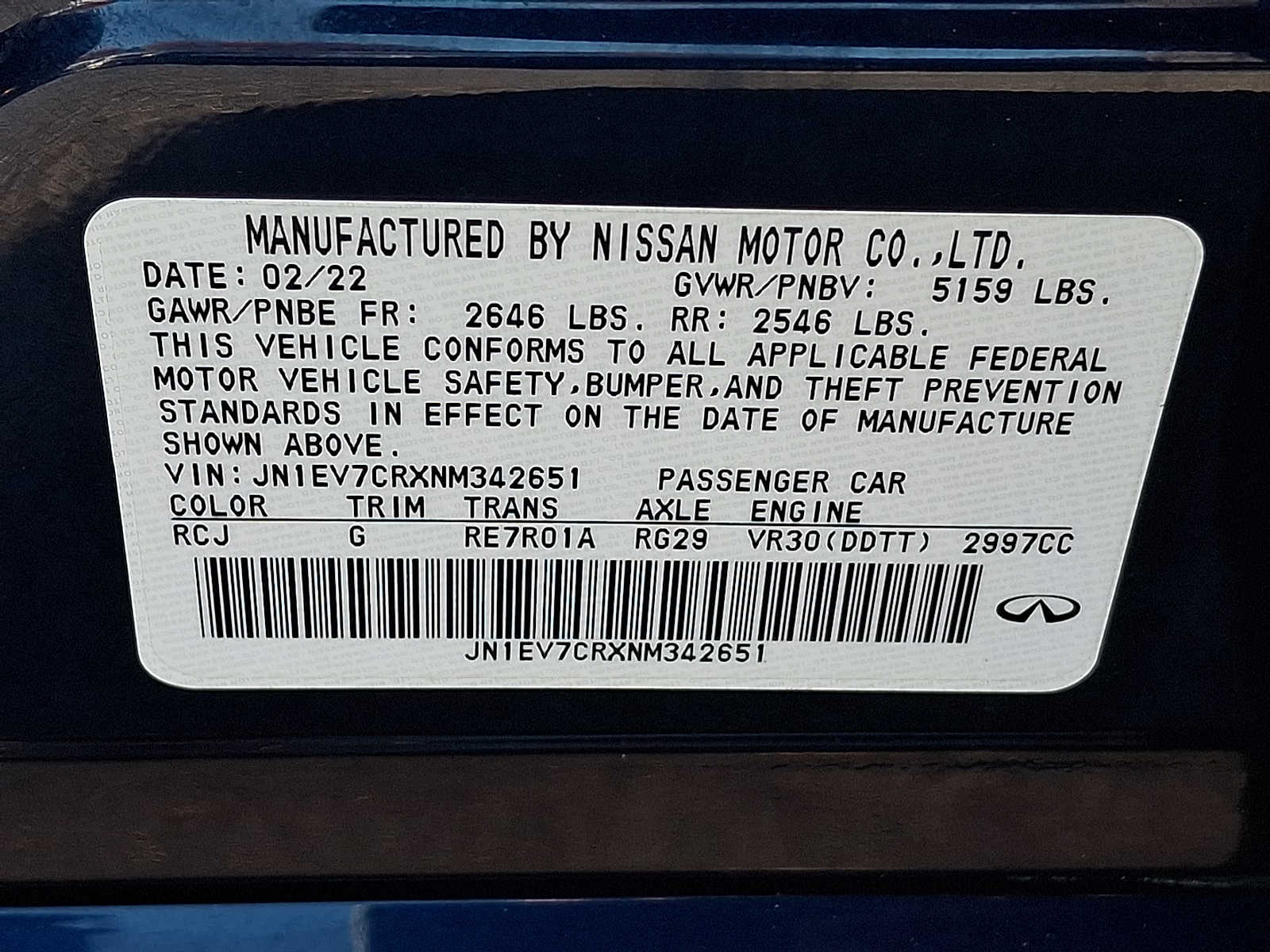 Thumbnail: 2022 INFINITI Q50 - 26