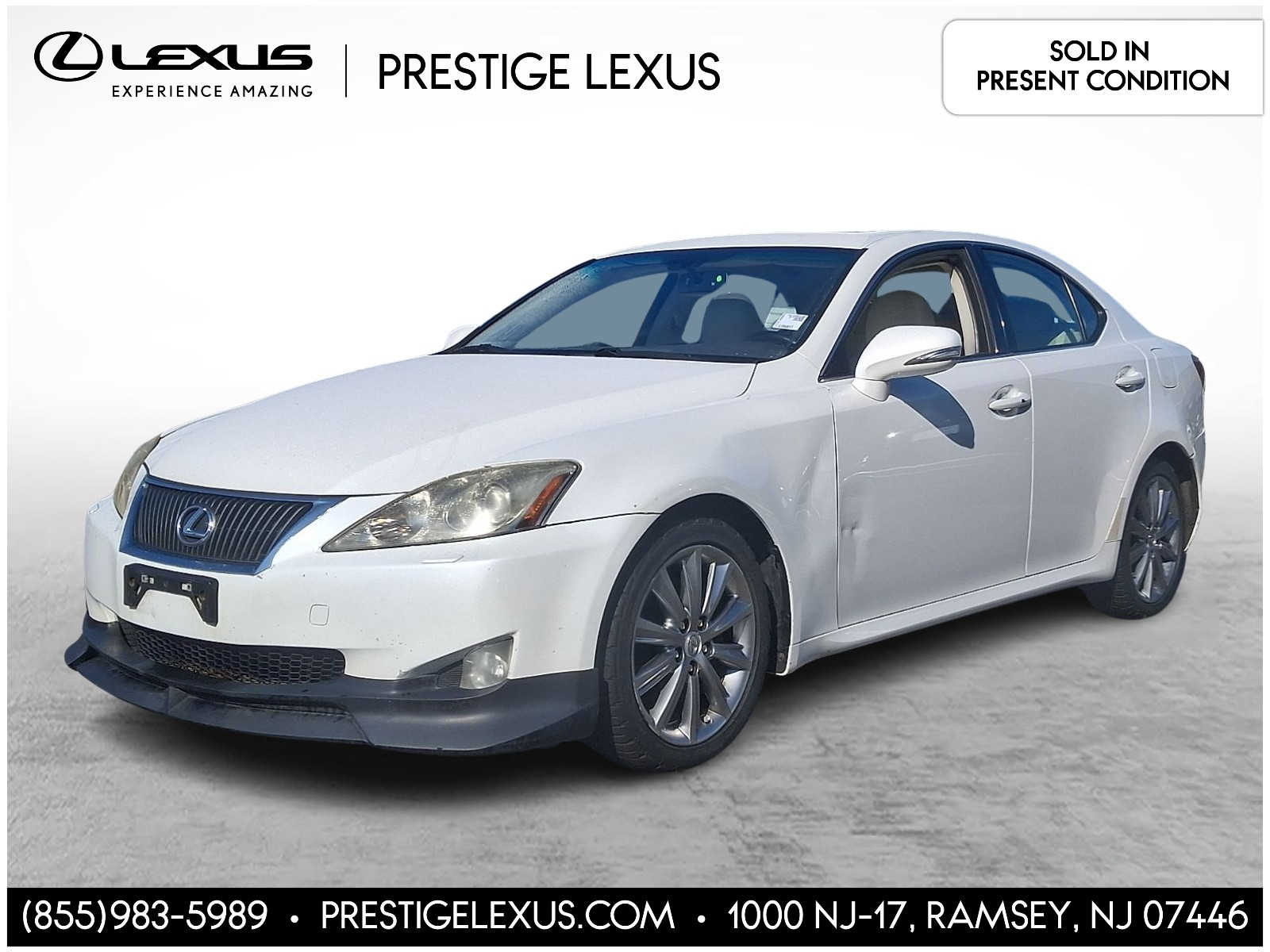 2010 Lexus IS 250 -
                  Ramsey, NJ