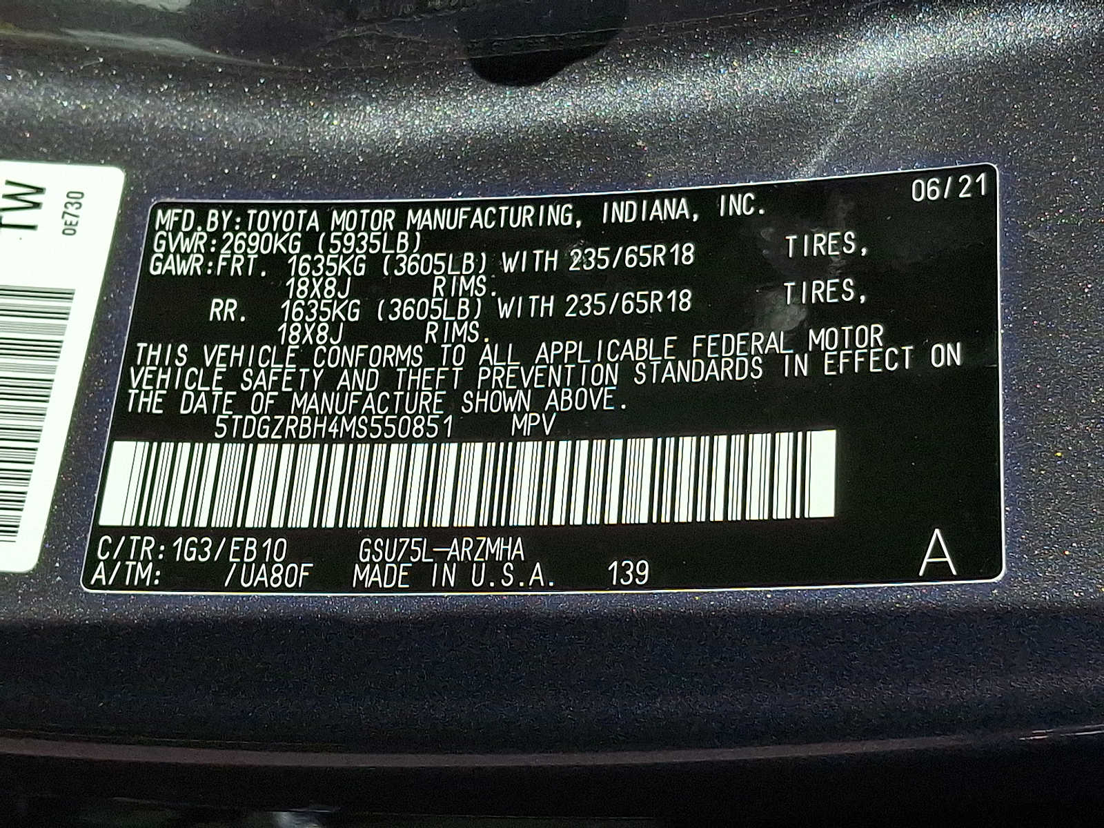 Thumbnail: 2021 Toyota Highlander - 26