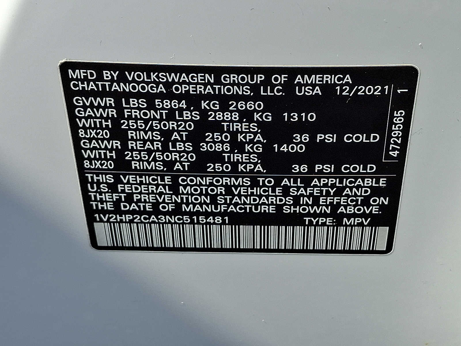 Thumbnail: 2022 Volkswagen Atlas - 23