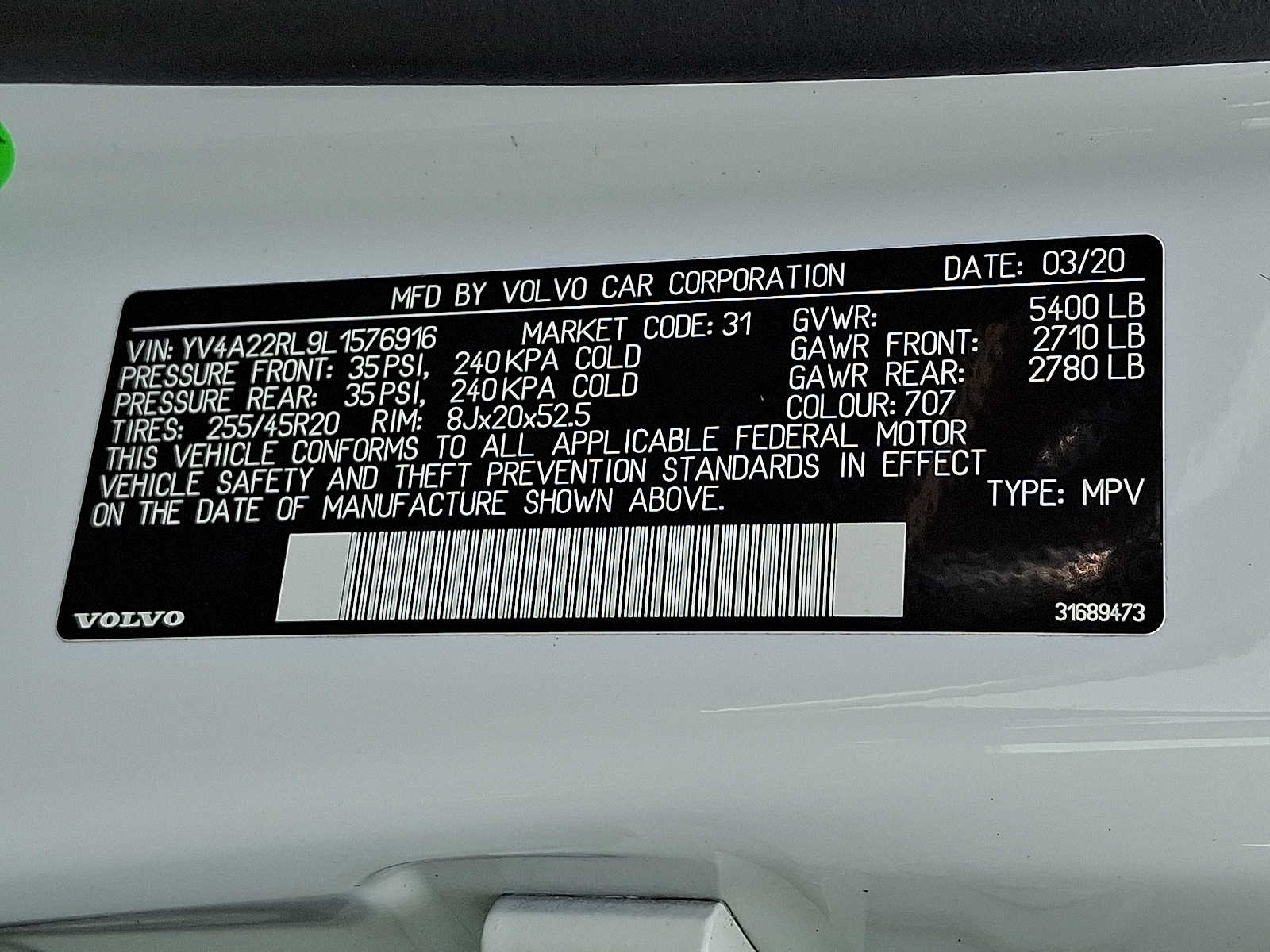 Thumbnail: 2020 Volvo XC60 - 26