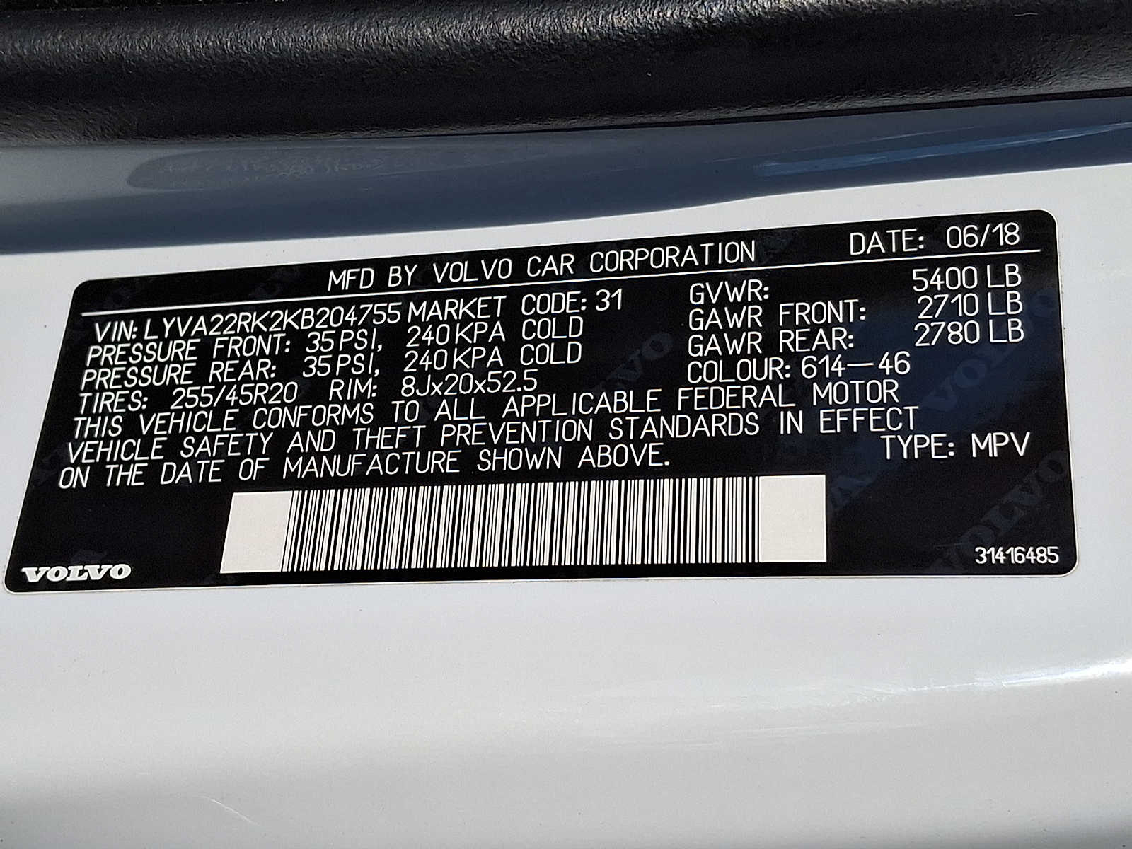 Thumbnail: 2019 Volvo XC60 - 26