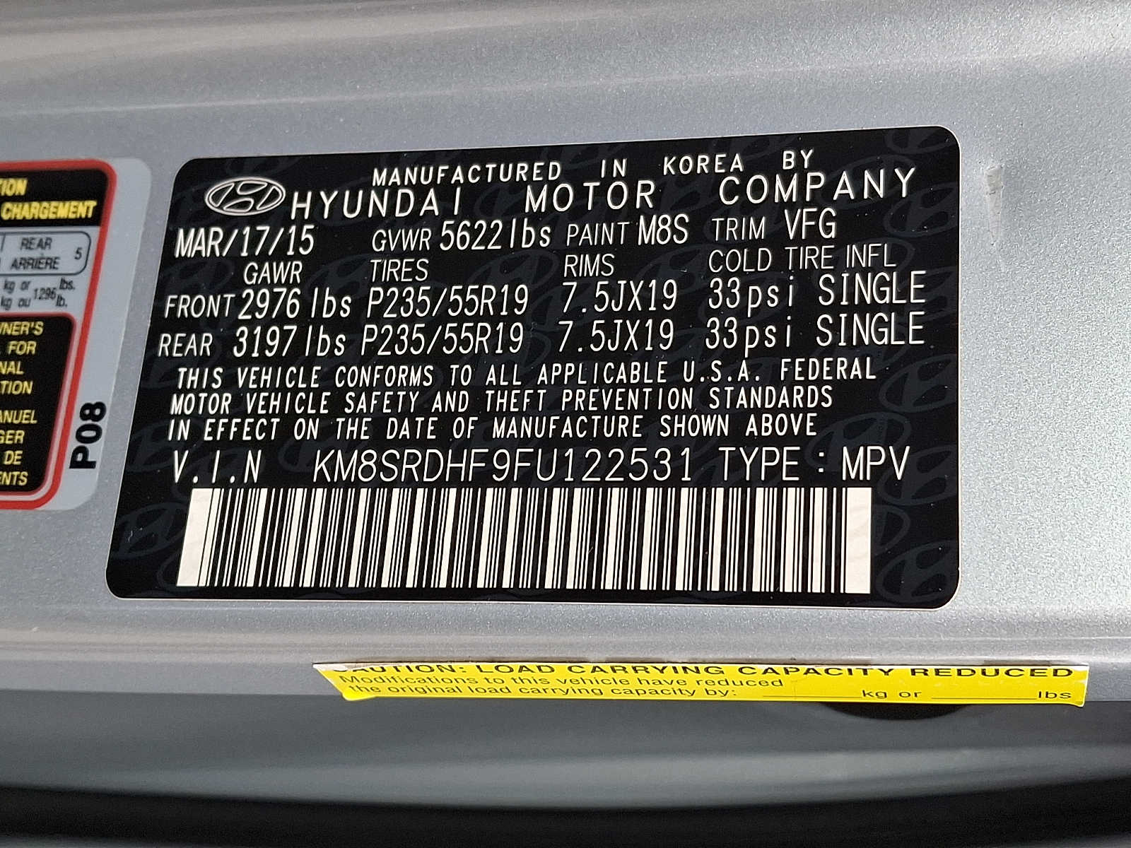 Thumbnail: 2015 Hyundai Santa Fe - 27