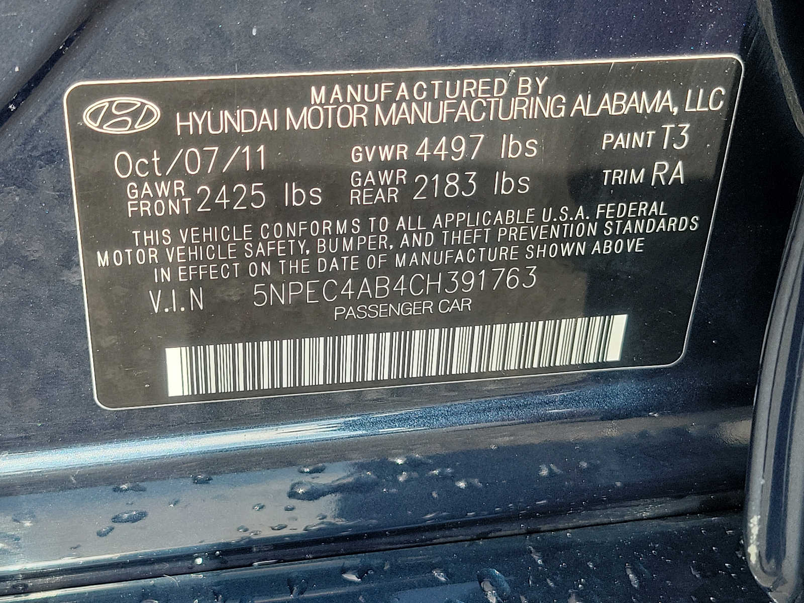 2012 Hyundai Sonata Limited 23