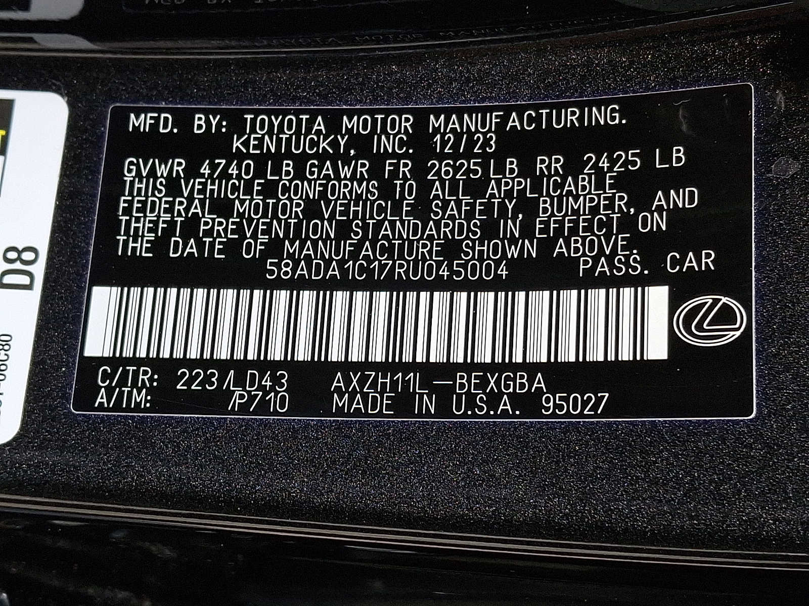 Thumbnail: 2024 Lexus ES - 26