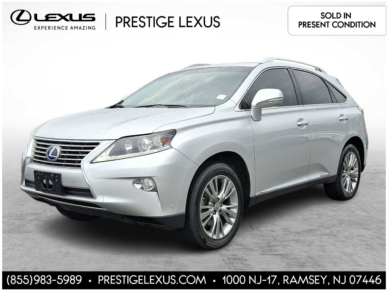 2014 Lexus RX Hybrid 450h -
                  Ramsey, NJ