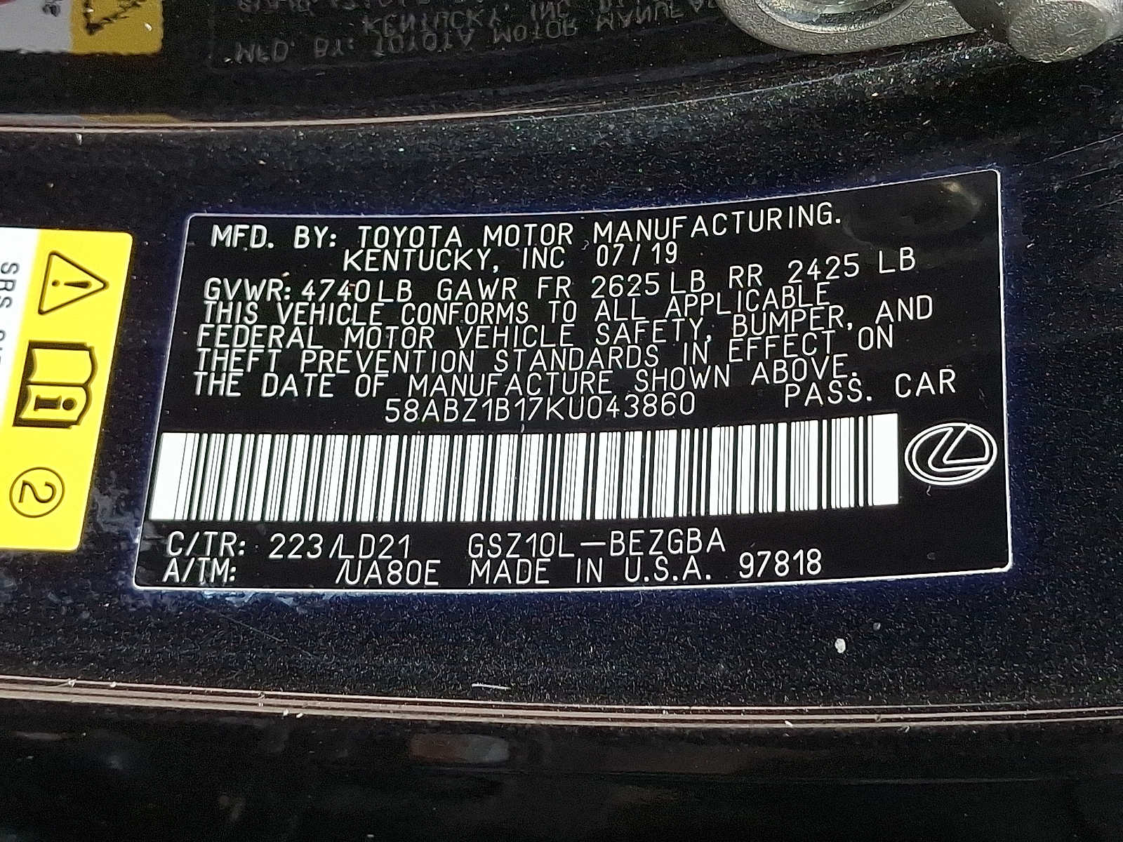 Thumbnail: 2019 Lexus ES - 21