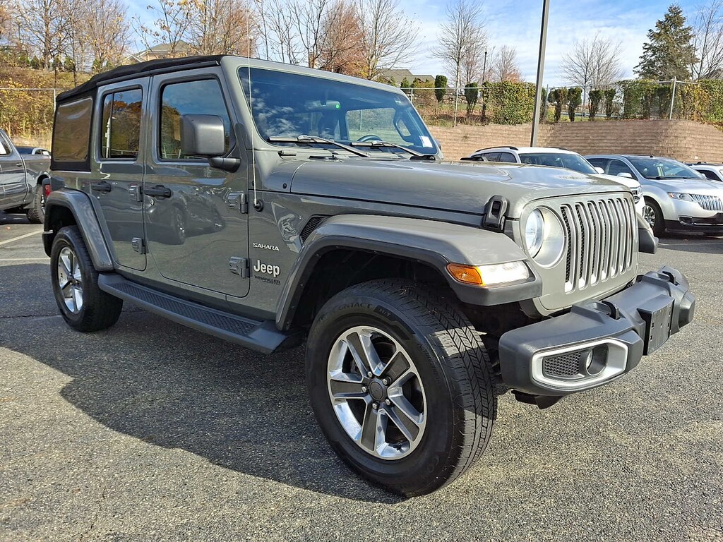 Used 2018 Jeep Wrangler Unlimited Sahara 4x4 SUV