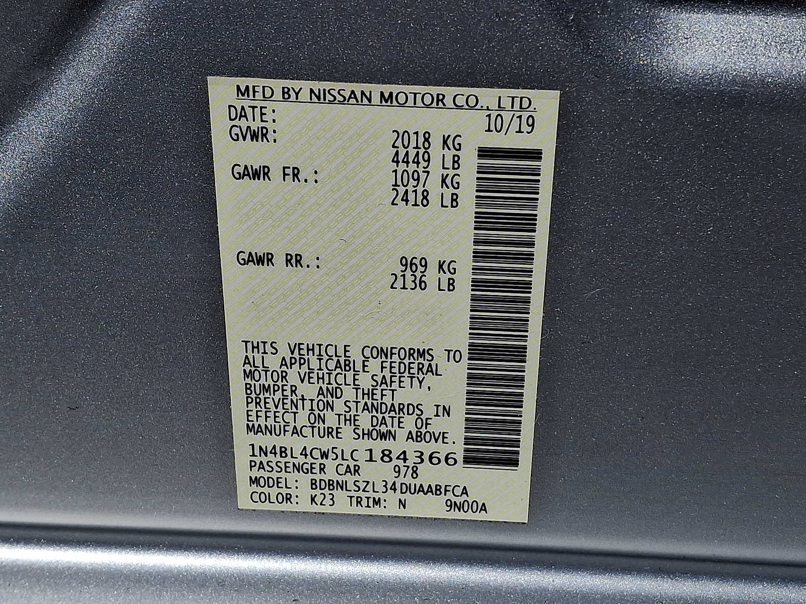 Thumbnail: 2020 Nissan Altima - 25