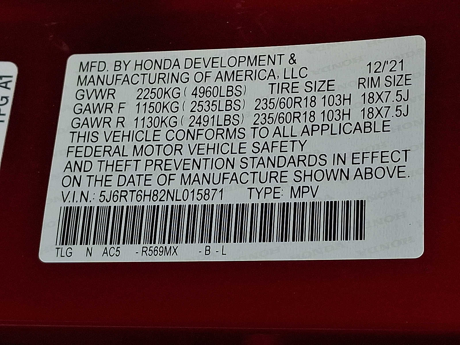 Thumbnail: 2022 Honda CR-V - 26