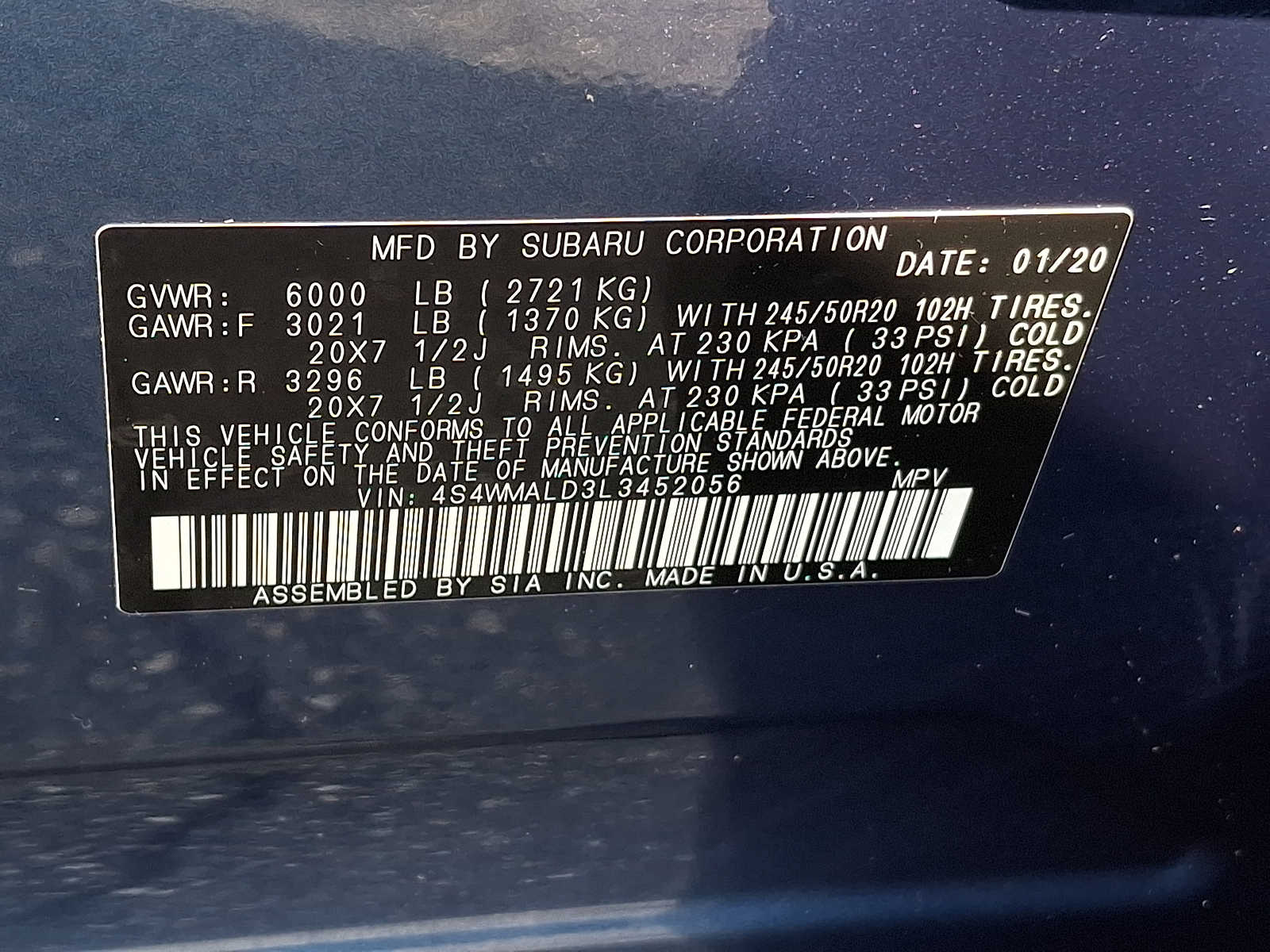 Thumbnail: 2020 Subaru Ascent - 27