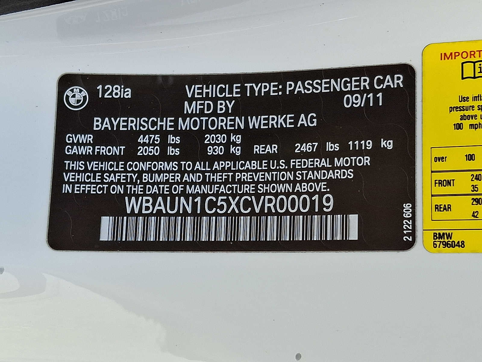 Thumbnail: 2012 BMW 1 Series - 24