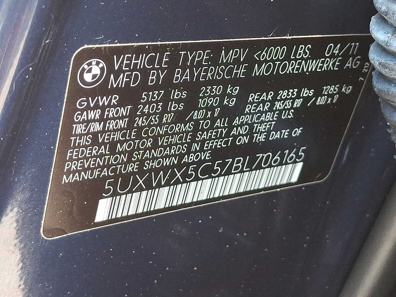 Thumbnail: 2011 BMW X3 - 23