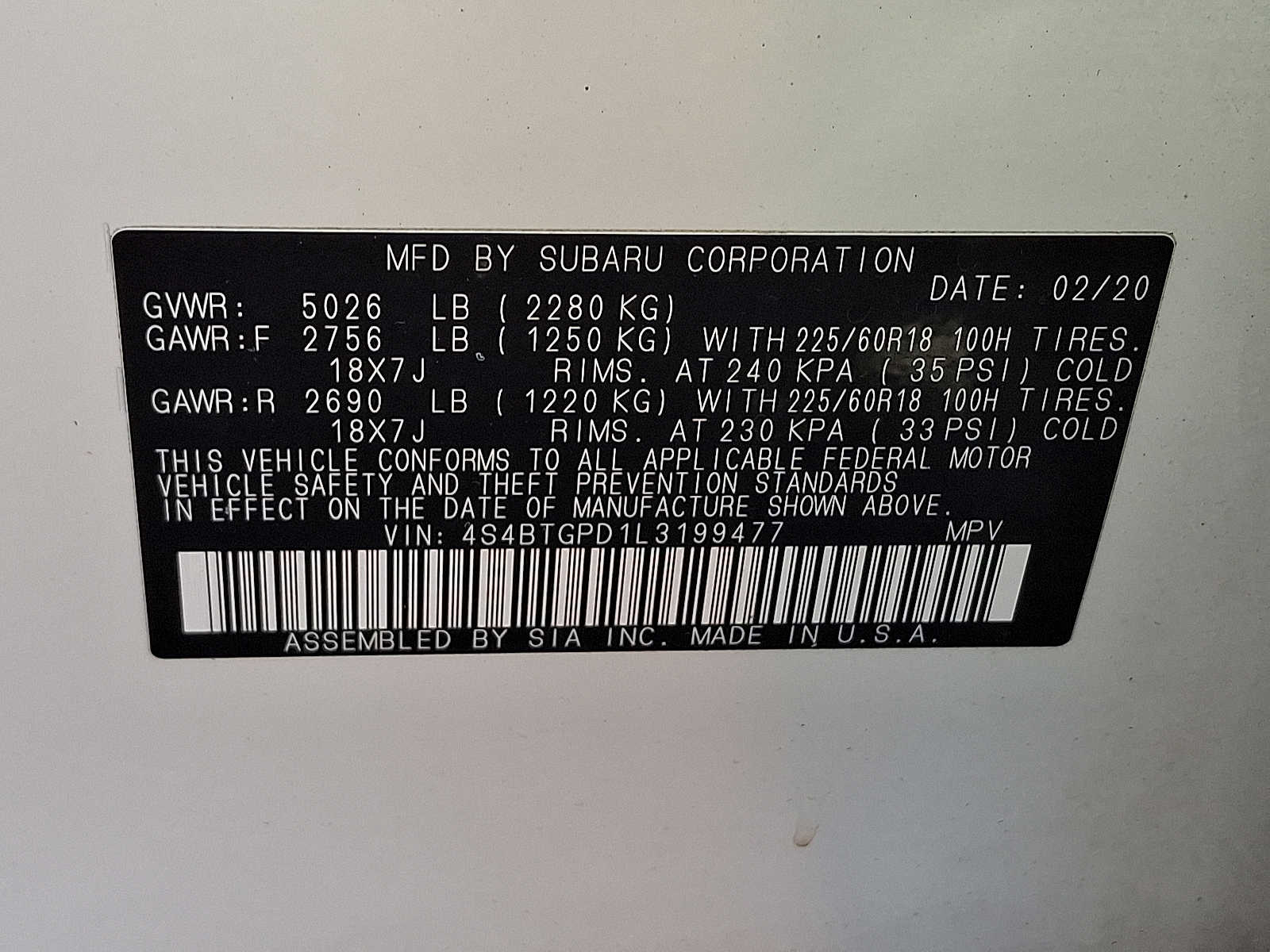 Thumbnail: 2020 Subaru Outback - 28