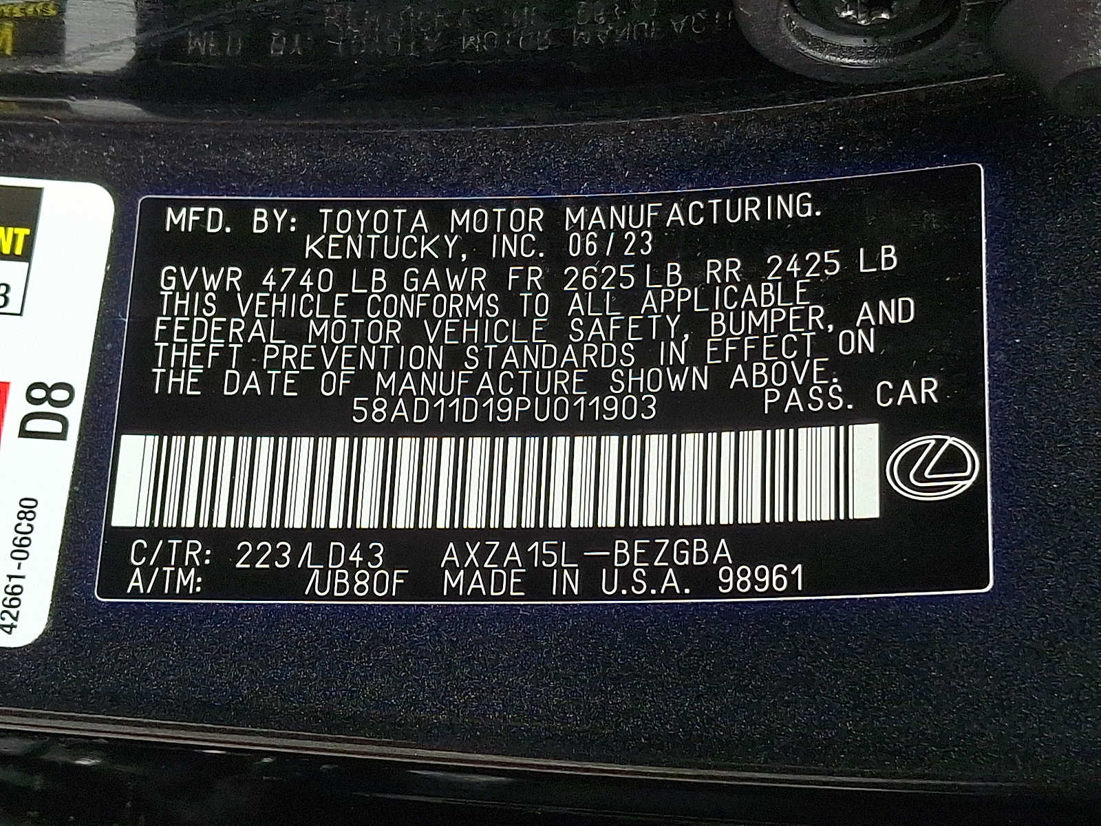 Thumbnail: 2023 Lexus ES - 26