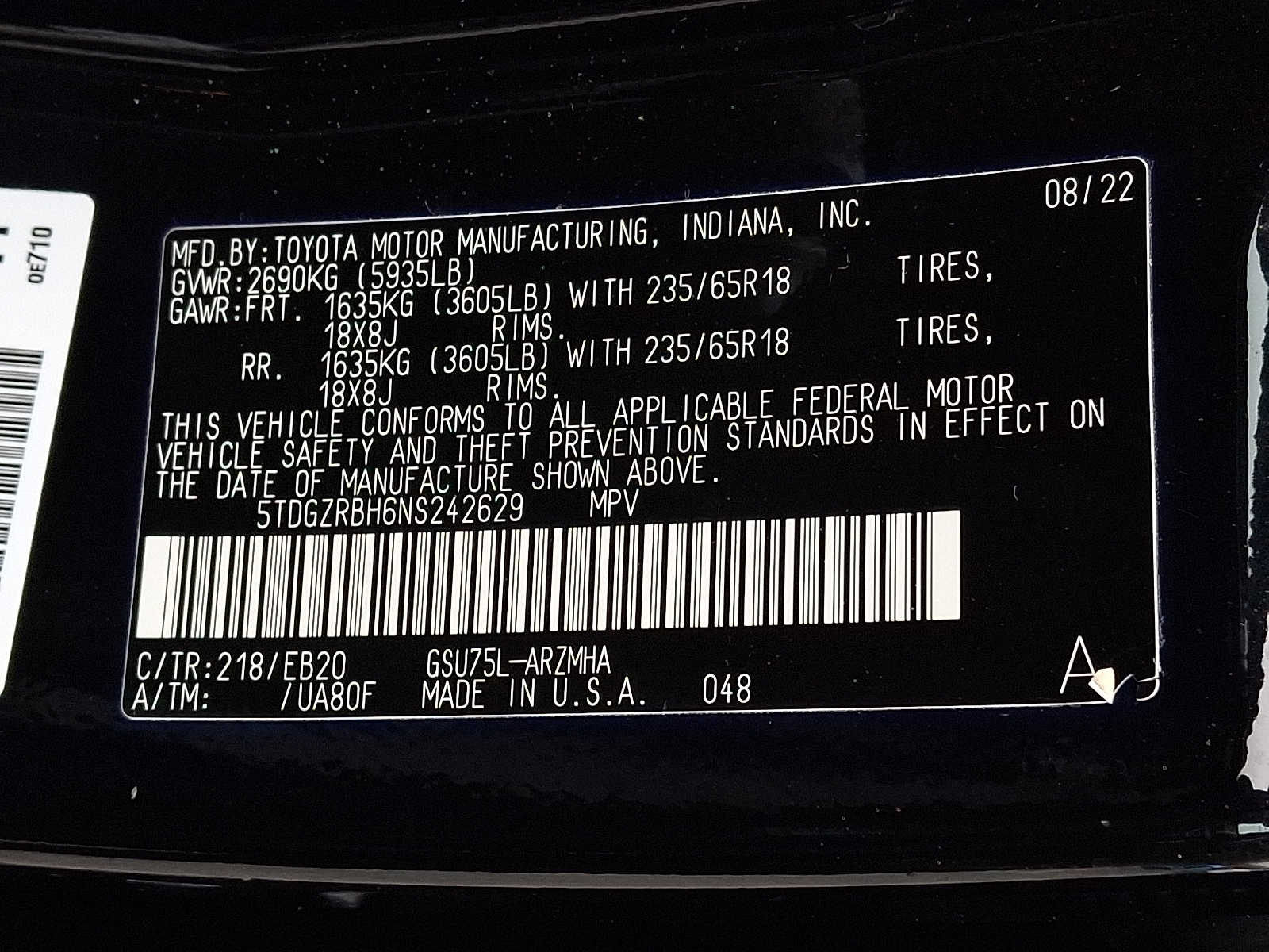 Thumbnail: 2022 Toyota Highlander - 25