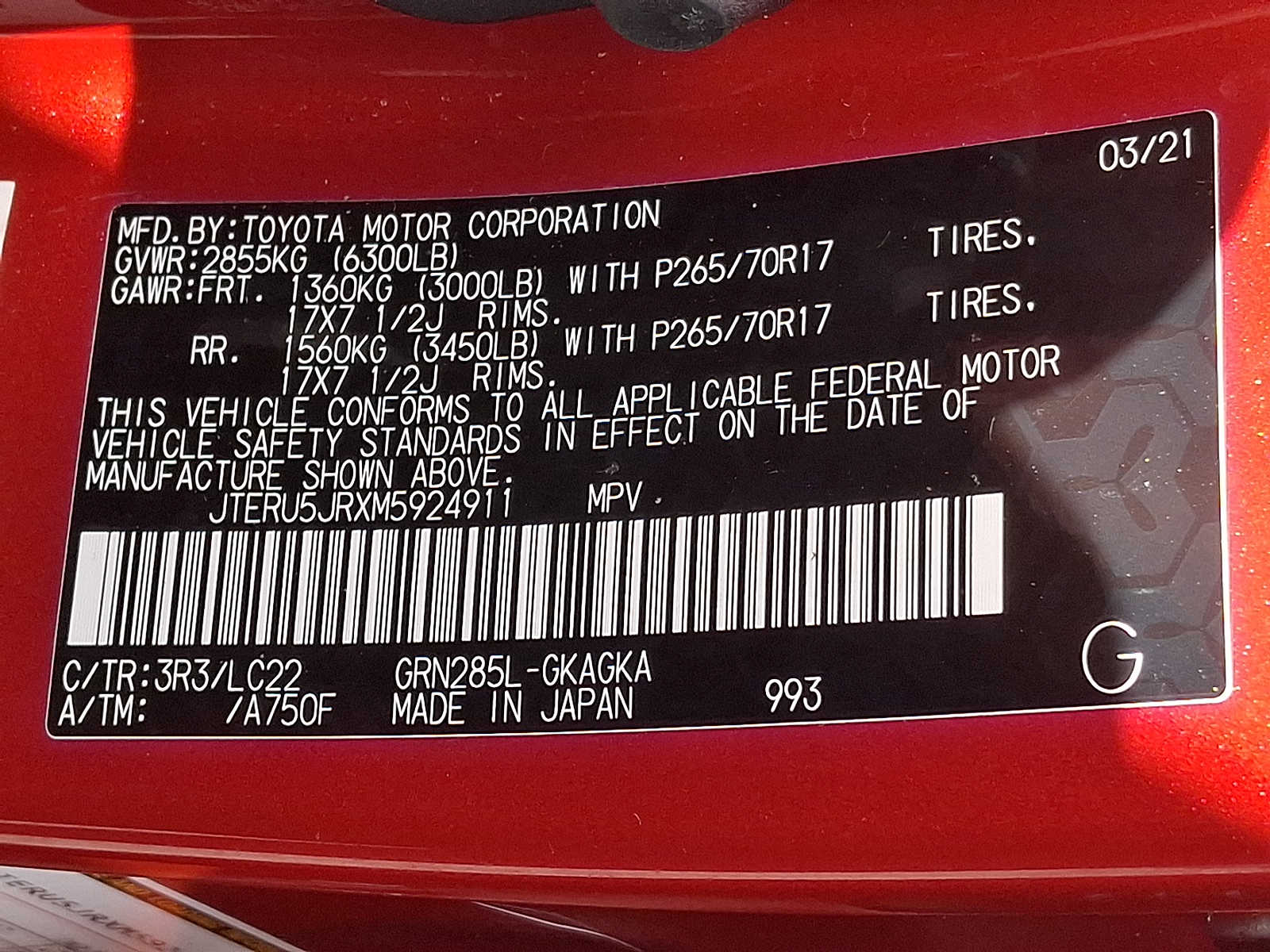 Thumbnail: 2021 Toyota 4Runner - 25