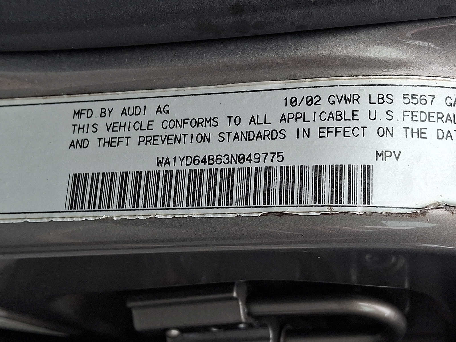 Thumbnail: 2003 Audi Allroad - 22