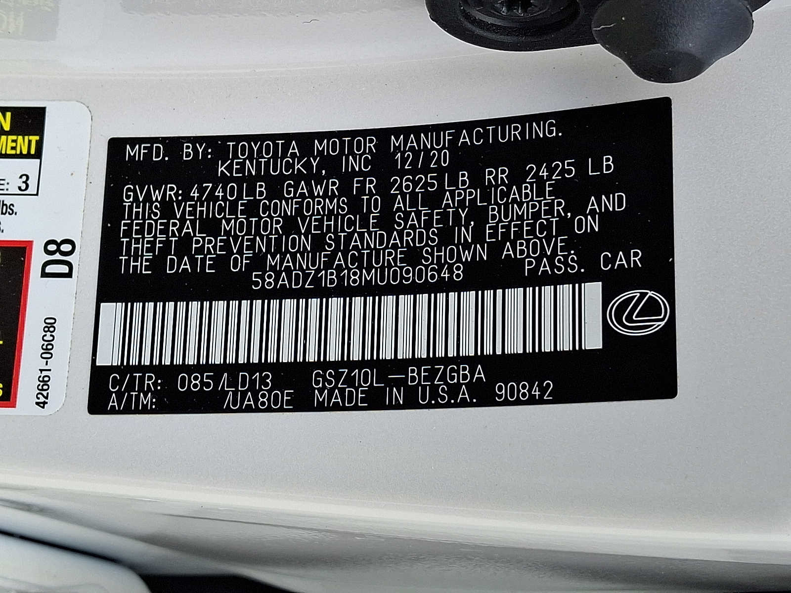 Thumbnail: 2021 Lexus ES - 25