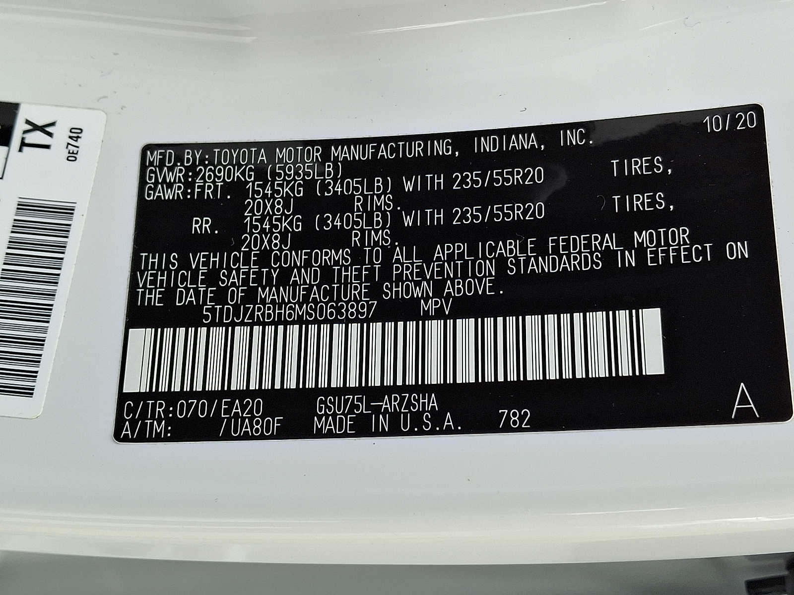 Thumbnail: 2021 Toyota Highlander - 25