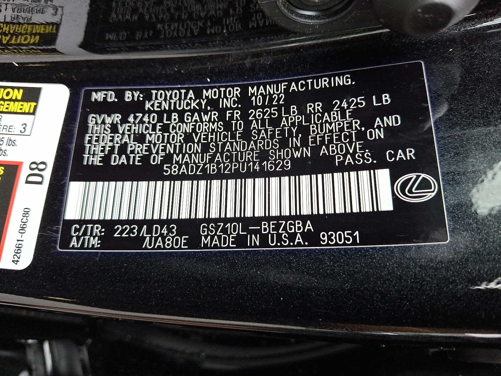 2023 Lexus ES 350 26