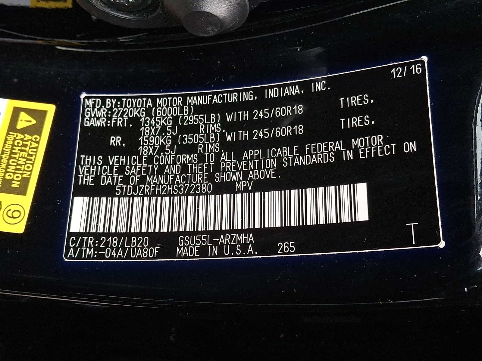 Thumbnail: 2017 Toyota Highlander - 25