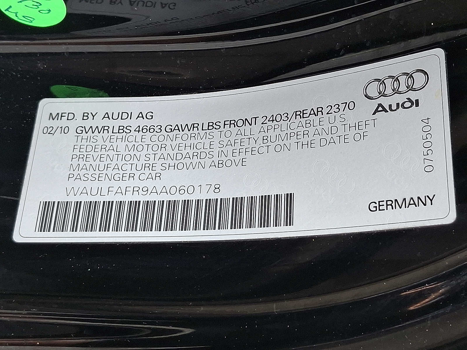 Thumbnail: 2010 Audi A5 - 27
