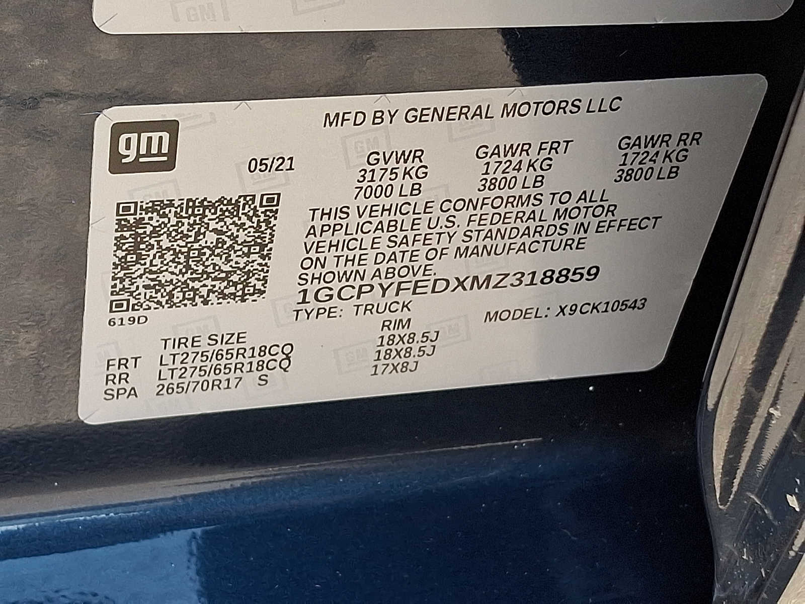 Thumbnail: 2021 Chevrolet Silverado 1500 - 27