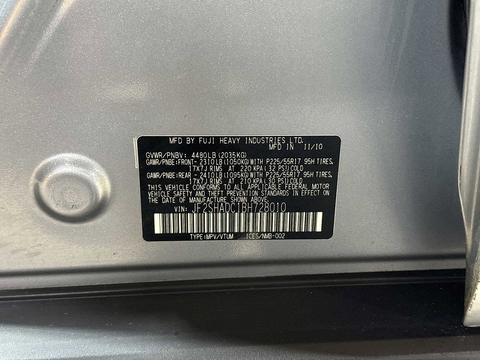 Thumbnail: 2011 Subaru Forester - 14