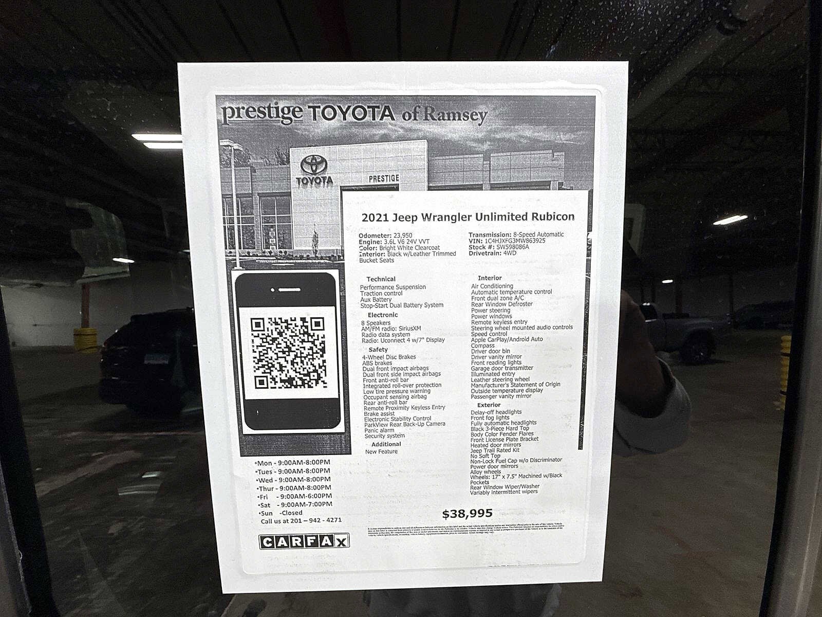 Thumbnail: 2021 Jeep Wrangler - 13