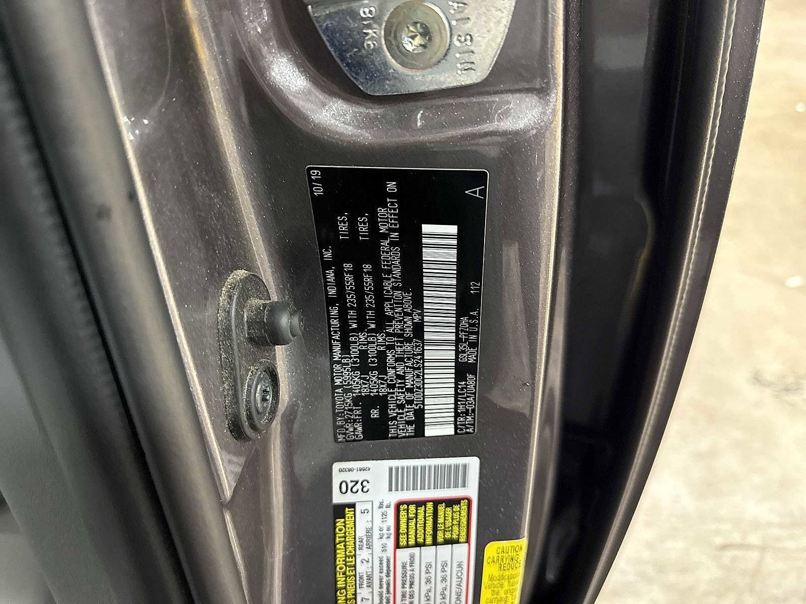 Thumbnail: 2020 Toyota Sienna - 13