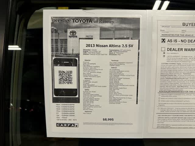 Thumbnail: 2013 Nissan Altima - 12