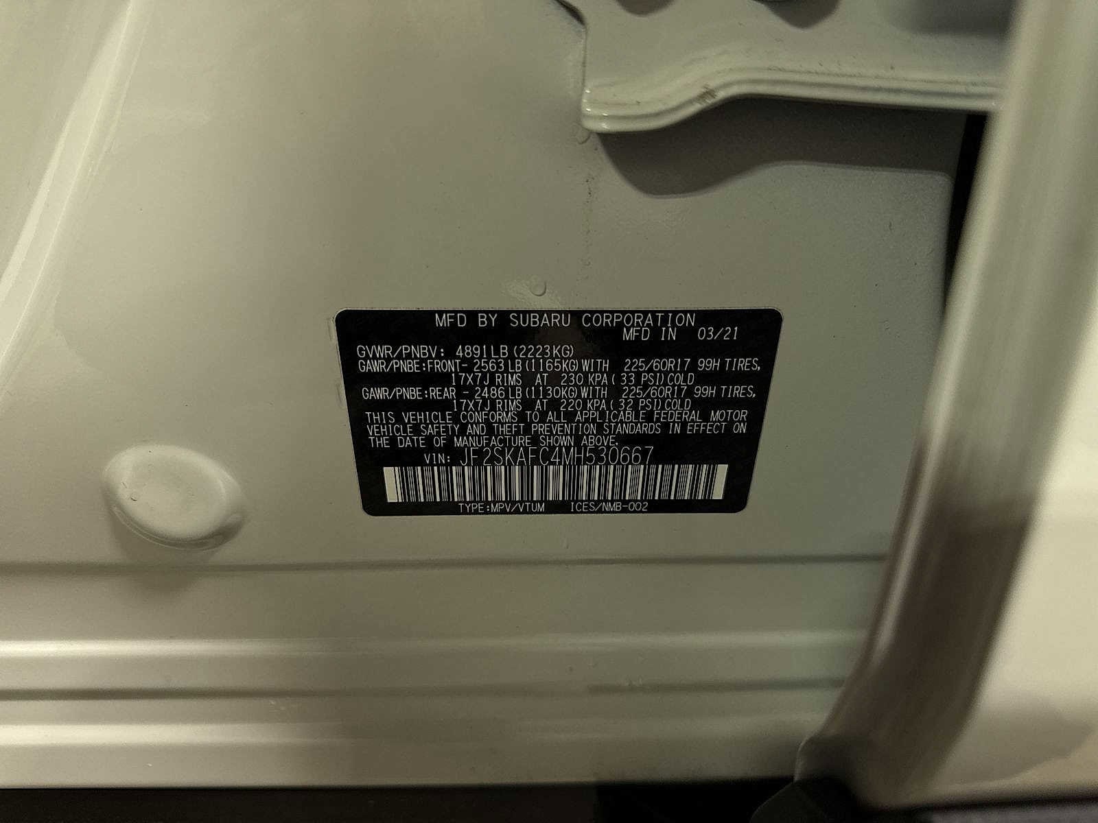 Thumbnail: 2021 Subaru Forester - 14