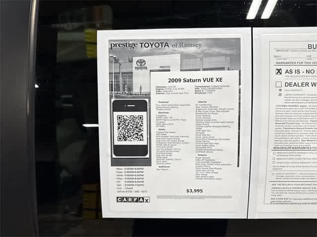 Thumbnail: 2009 Saturn VUE - 13
