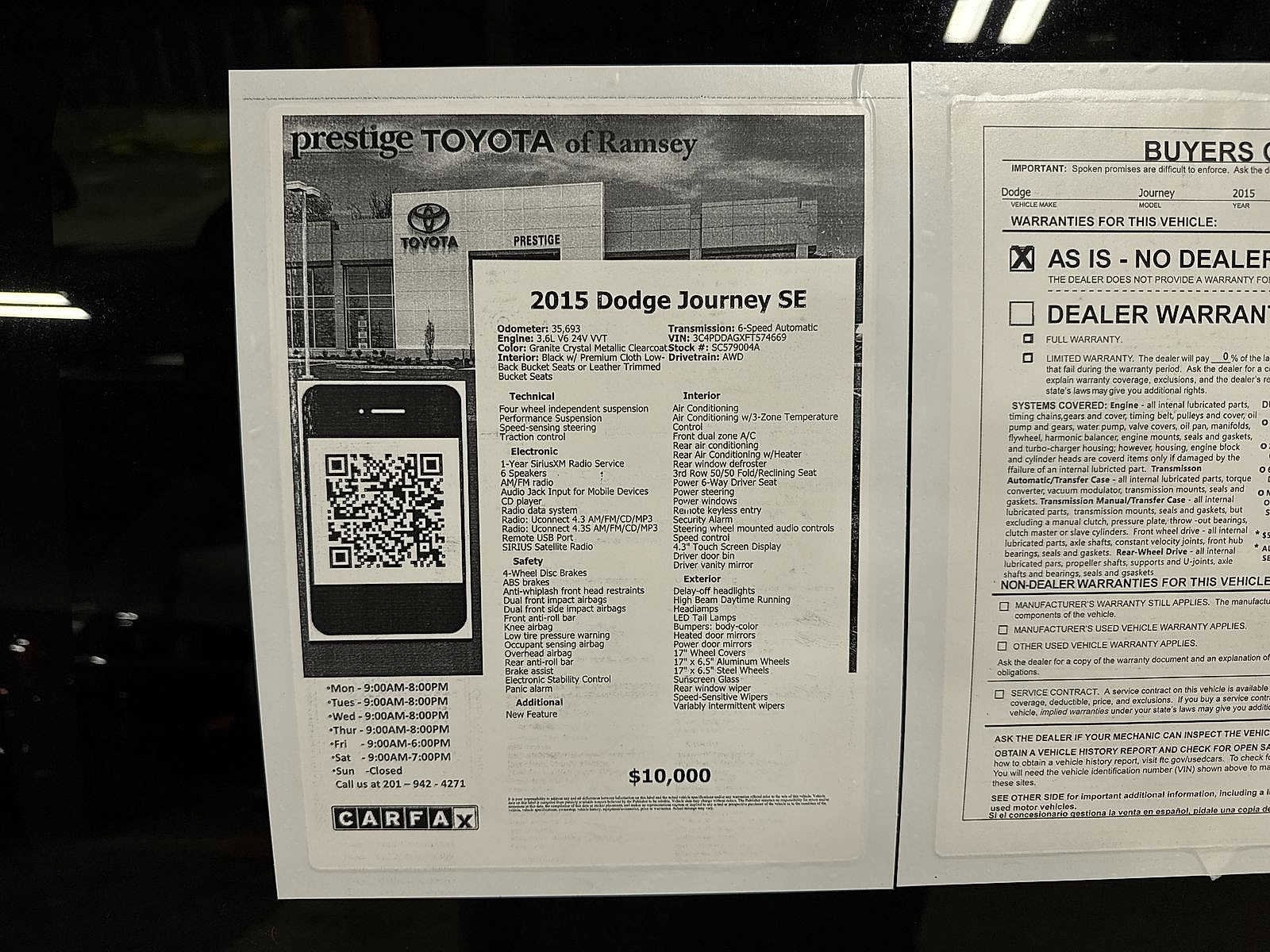 Thumbnail: 2015 Dodge Journey - 13