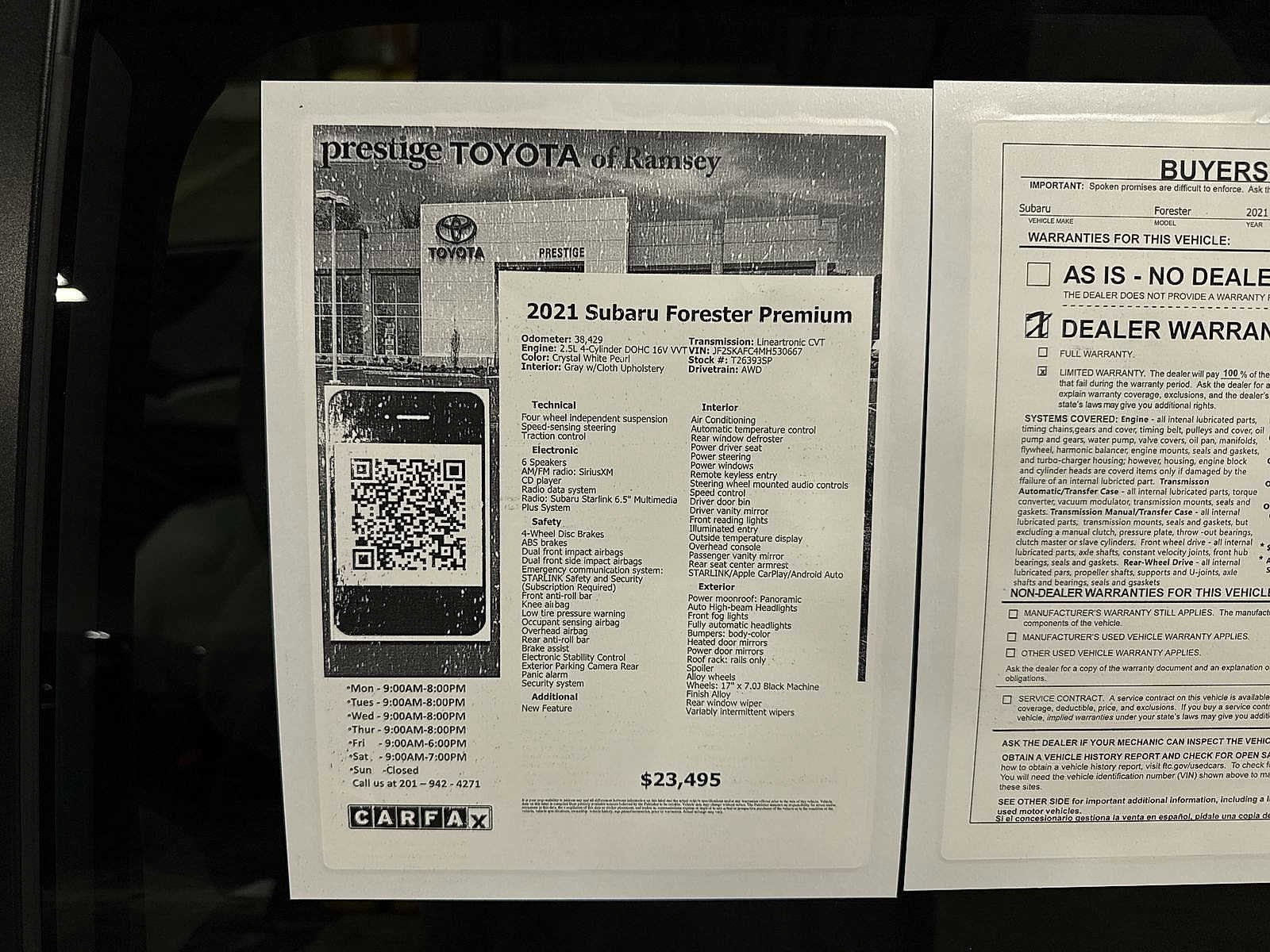 Thumbnail: 2021 Subaru Forester - 13