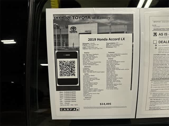 Thumbnail: 2019 Honda Accord - 13