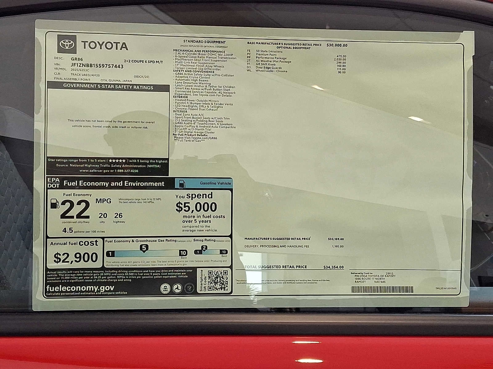 Thumbnail: 2025 Toyota GR86 - 20