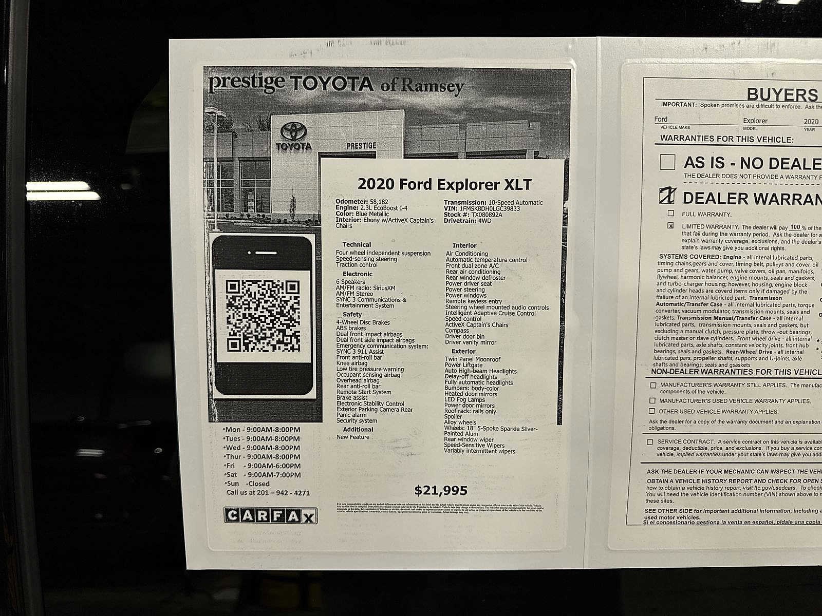 Thumbnail: 2020 Ford Explorer - 13