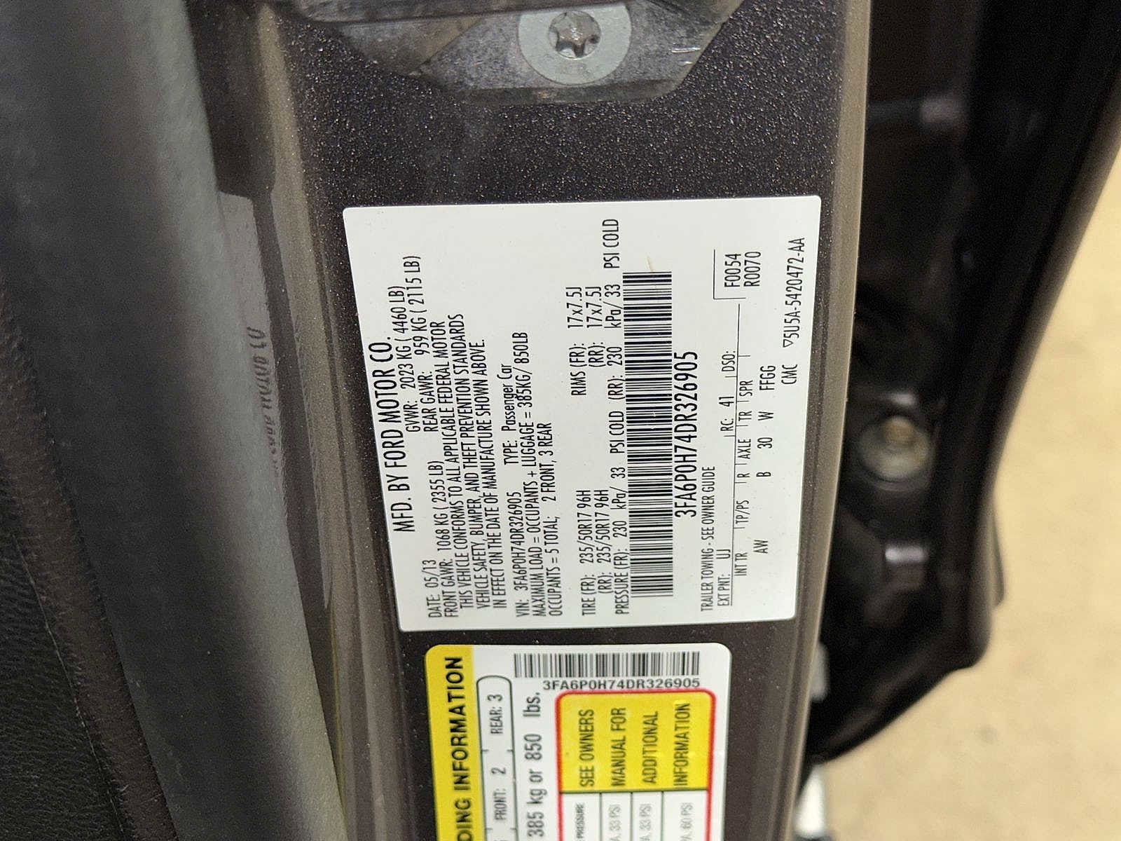 Thumbnail: 2013 Ford Fusion - 14