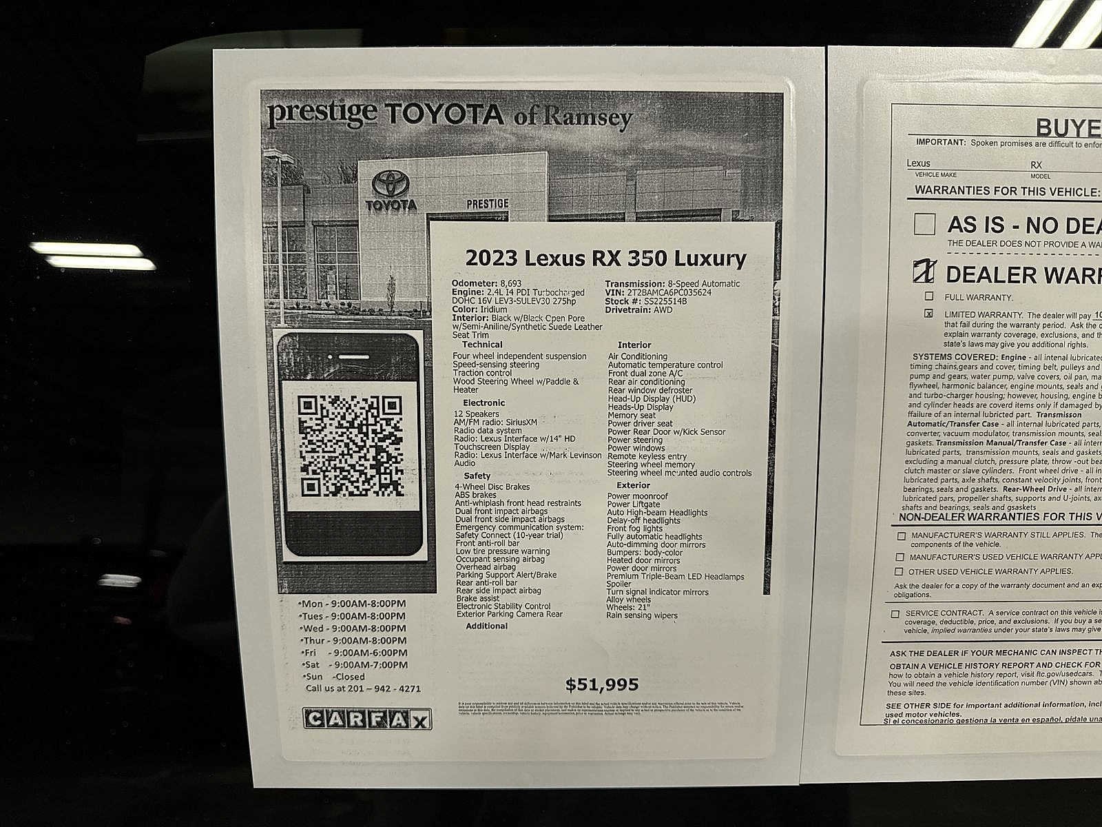 Thumbnail: 2023 Lexus RX - 13