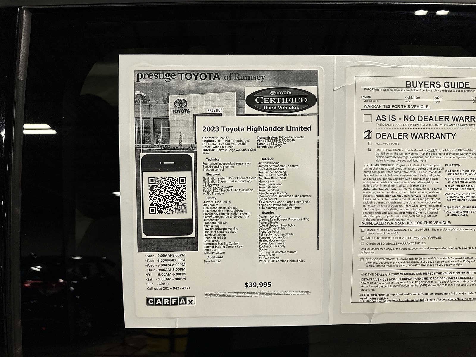 Thumbnail: 2023 Toyota Highlander - 12