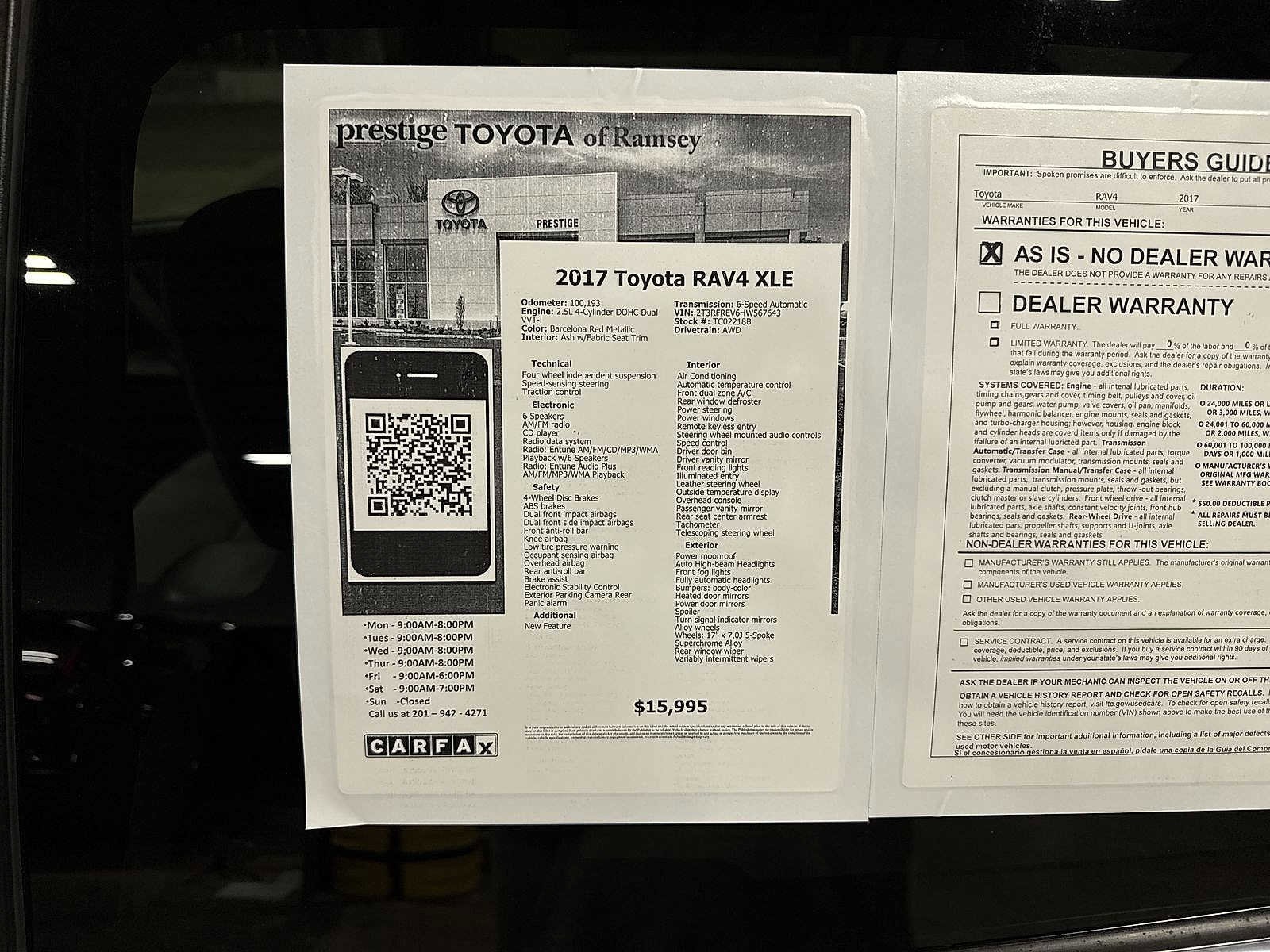 Thumbnail: 2017 Toyota RAV4 - 13