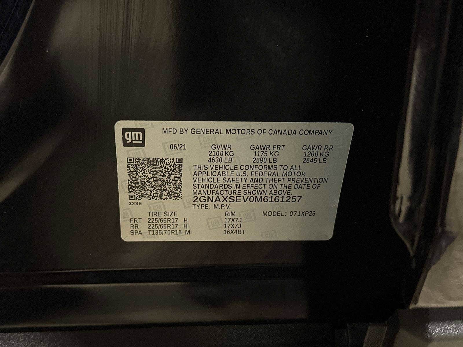 Thumbnail: 2021 Chevrolet Equinox - 14